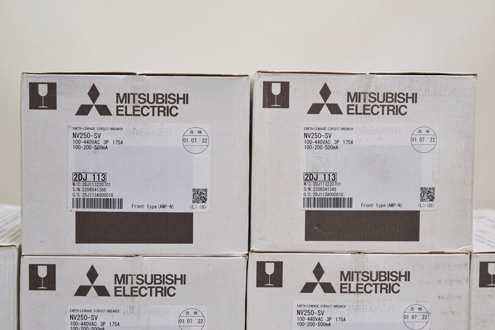 Mitsubishi Electric NV250-SV Circuit Breaker 3P 175A - Set of 10 [p1172310103]
