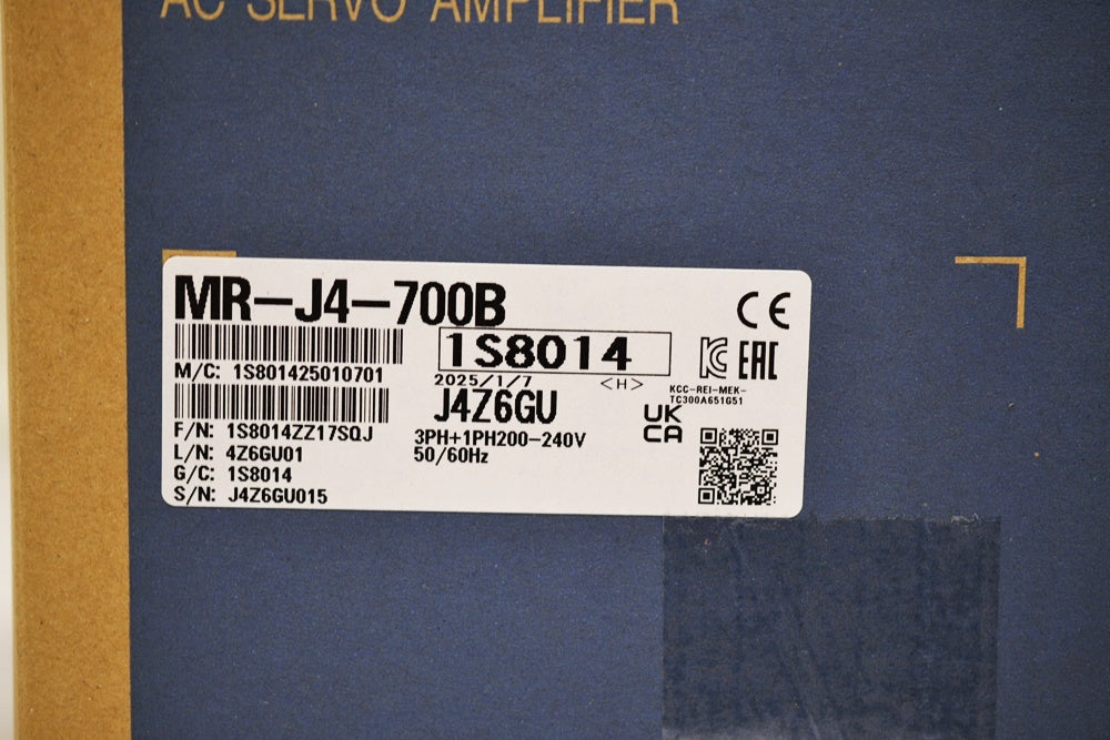 Mitsubishi Electric MR-J4-700B Servo Amplifier [p1176583616]
