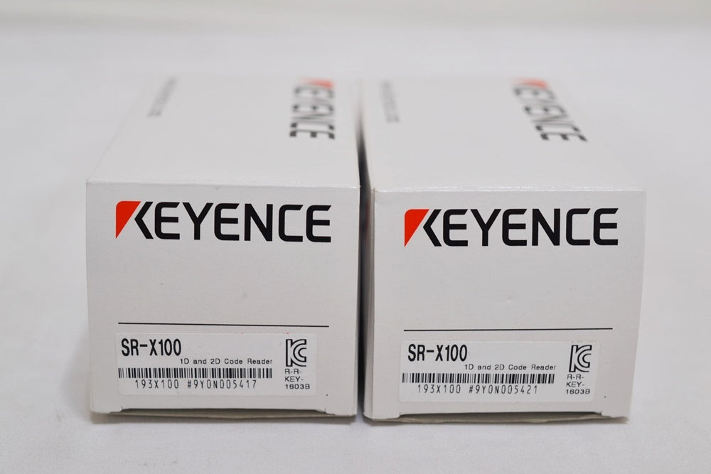 Keyence SR-X100 Code Reader 2 pcs (open box) [r1180890520]