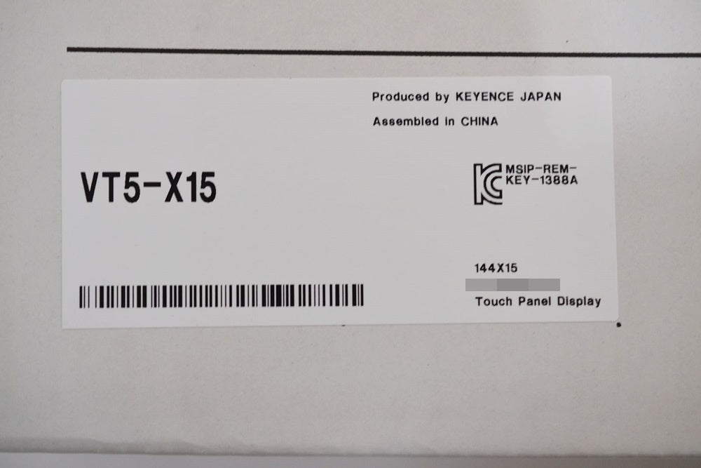 Keyence VT5-X15 Touch Panel 15 inch 2 pcs (open box) [n1202039091]