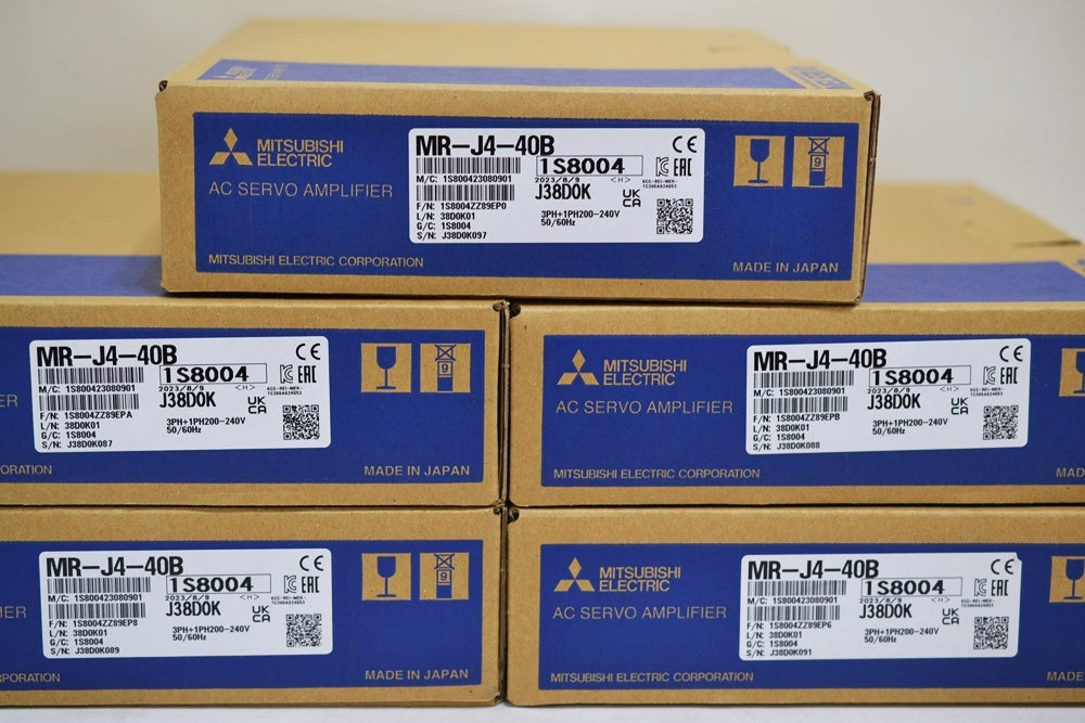 Mitsubishi Electric MR-J4-40B Servo Amplifier 5 Units (open box) [m1248141969]