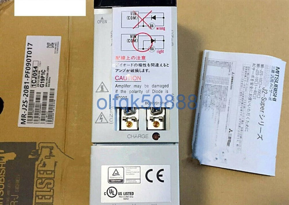 MITSUBISHI MR-J2S-20B1-PF090T017 Servo Amplifier [k1100737207]