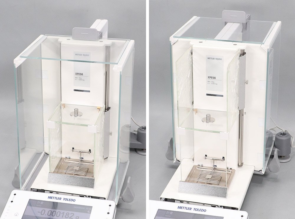 Mettler Toledo XPE56V Analytical Balance with Glass Damage (as-is) [t1241835440]
