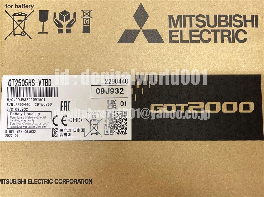 MITSUBISHI GT2505HS-VTBD Touch Panel [x1096784523]
