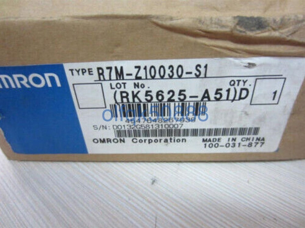 OMRON R7M-Z10030-S1 Servo Motor [n1100731445]