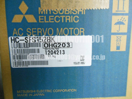 MITSUBISHI HC-SFS152BK Servo Motor [m1096929556]