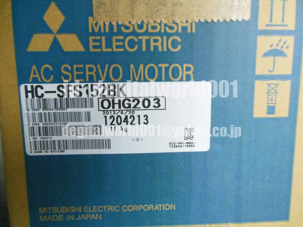 MITSUBISHI HC-SFS152BK Servo Motor [m1096929556]