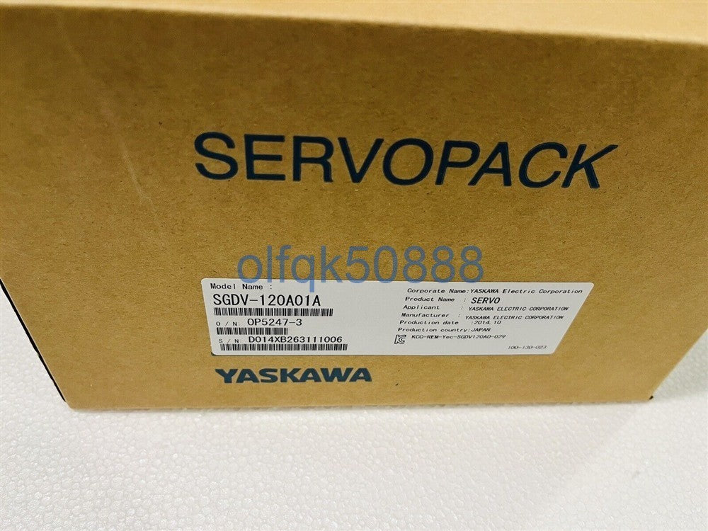 Yaskawa SGDV-120A01A Servo Driver [f1102408909]