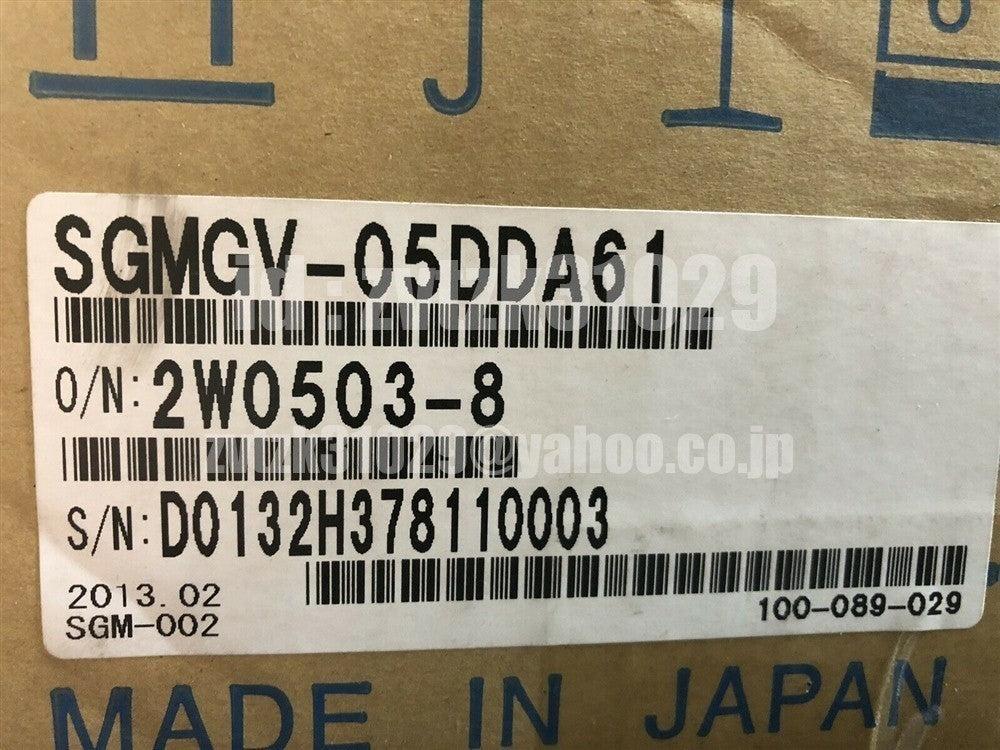 Yaskawa SGMGV-05DDA61 Servo Motor [h1118431629]
