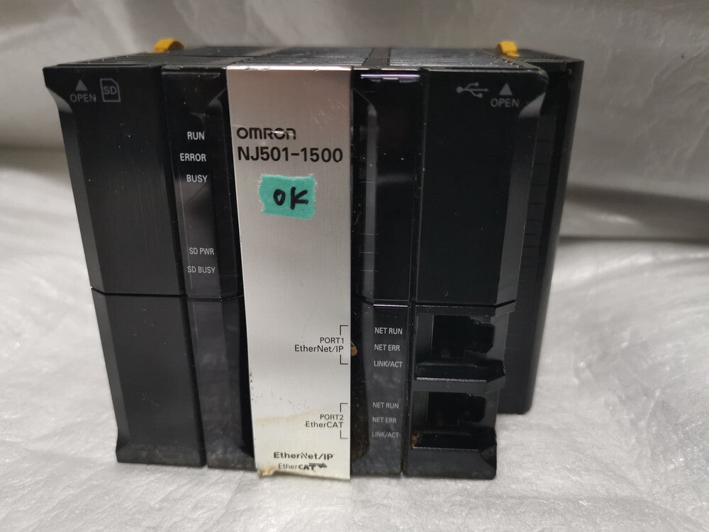 OMRON NJ501-1500 PLC High Speed High Precision High Reliability CPU Device [f1170407517]