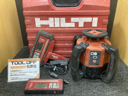 HILTI PR30-HVS Outdoor Rotating Laser Level with 2 Receivers and Battery Charger [j1171171672]
