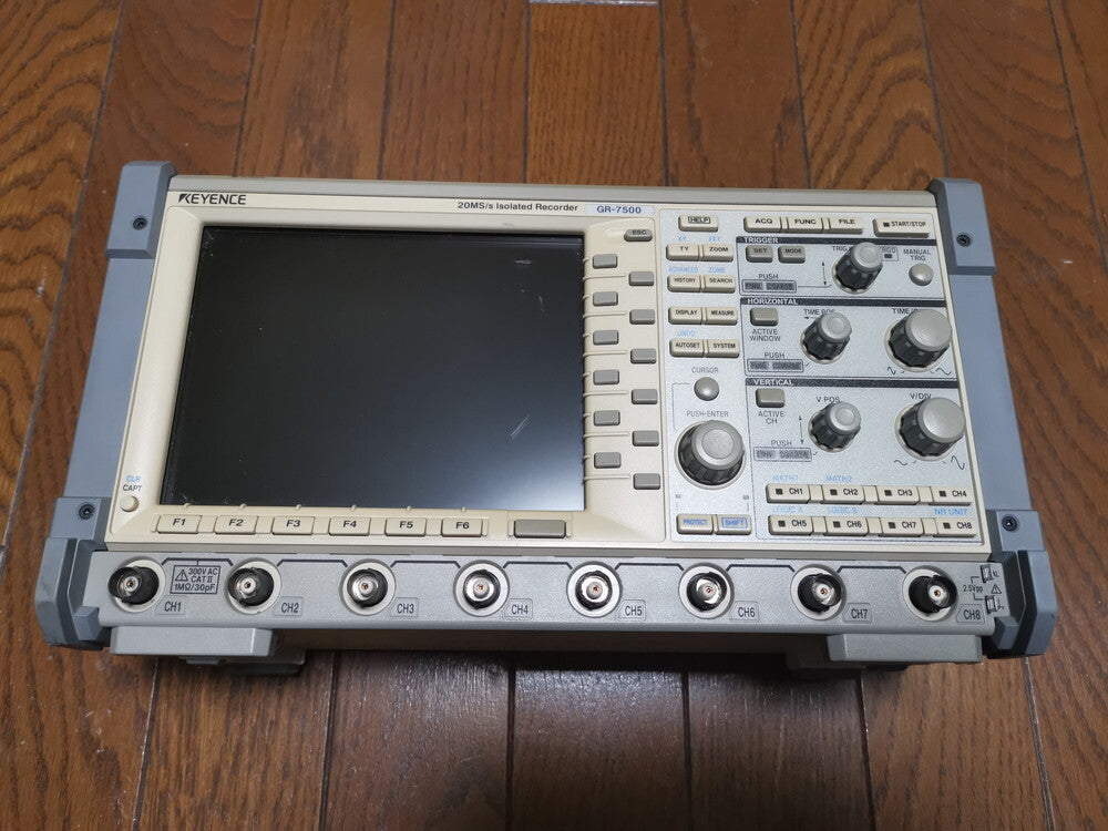 Keyence GR-7500 8CH High-Speed Multi Recorder 20MS/s [f1174557280]