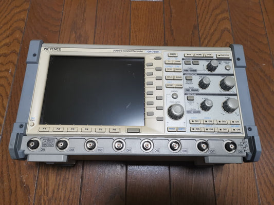 Keyence GR-7500 8CH High-Speed Multi Recorder 20MS/s [f1174557280]