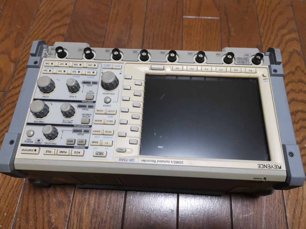 Keyence GR-7500 8CH High-Speed Multi Recorder 20MS/s [f1174557280]