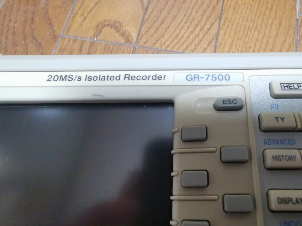 Keyence GR-7500 8CH High-Speed Multi Recorder 20MS/s [f1174557280]