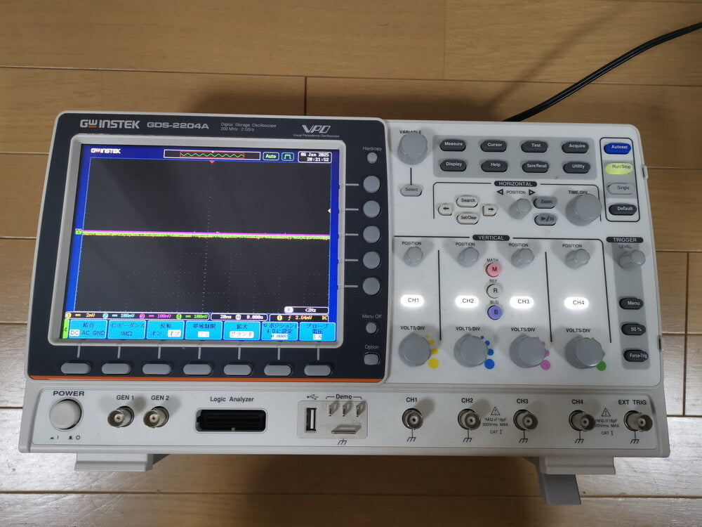 GWINSTEK GDS-2204A Digital Storage Oscilloscope [g1188570278]