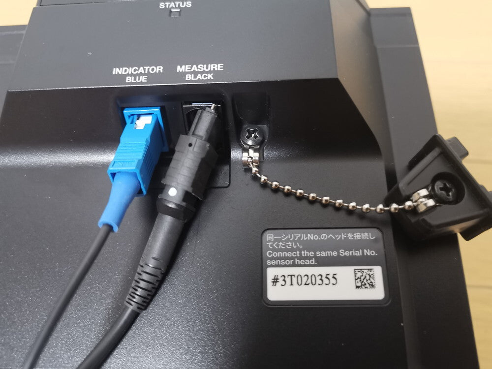 Keyence CL-3000 Multi-Color Laser Displacement Sensor Amplifier with Optical Unit and Head (open box) [k1191830219]