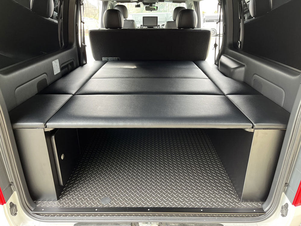 Box type bed kit for 200 series Hiace S-GL standard body (hiace-bed) Made to order product. Cash on delivery not available. Cancellation not possible. [l1207190280]
