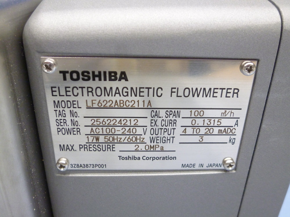 Toshiba LF622ABC211A Electromagnetic Flowmeter Converter [g1213012554]