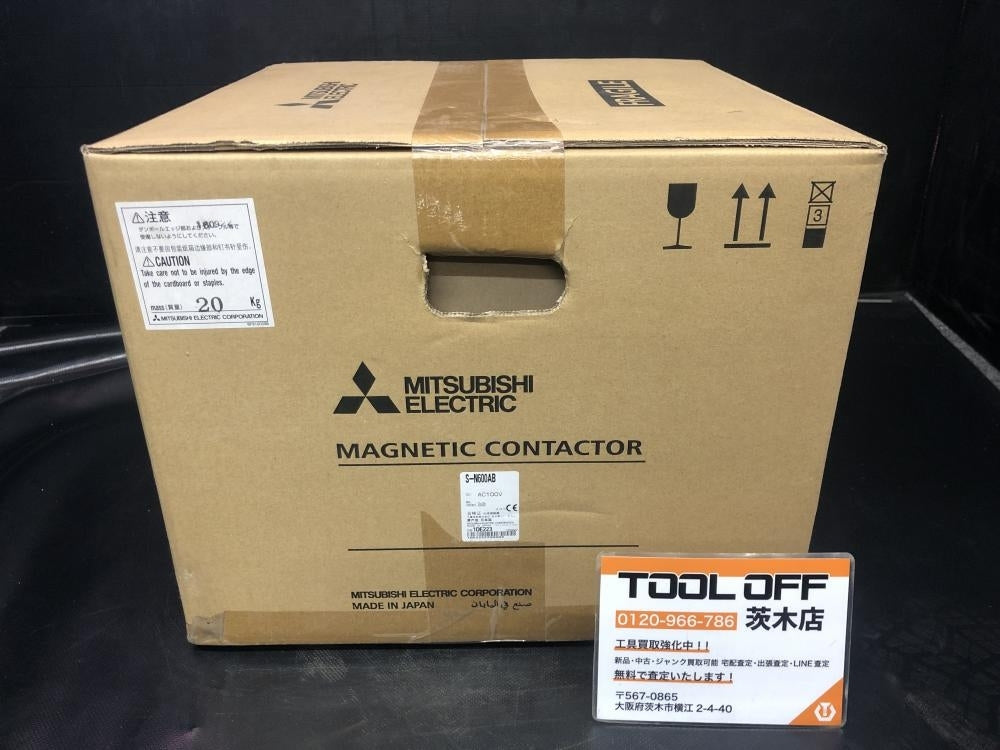 Mitsubishi Electric S-N600AB Magnetic Contactor AC100V Low Voltage Switch [x1215452050]