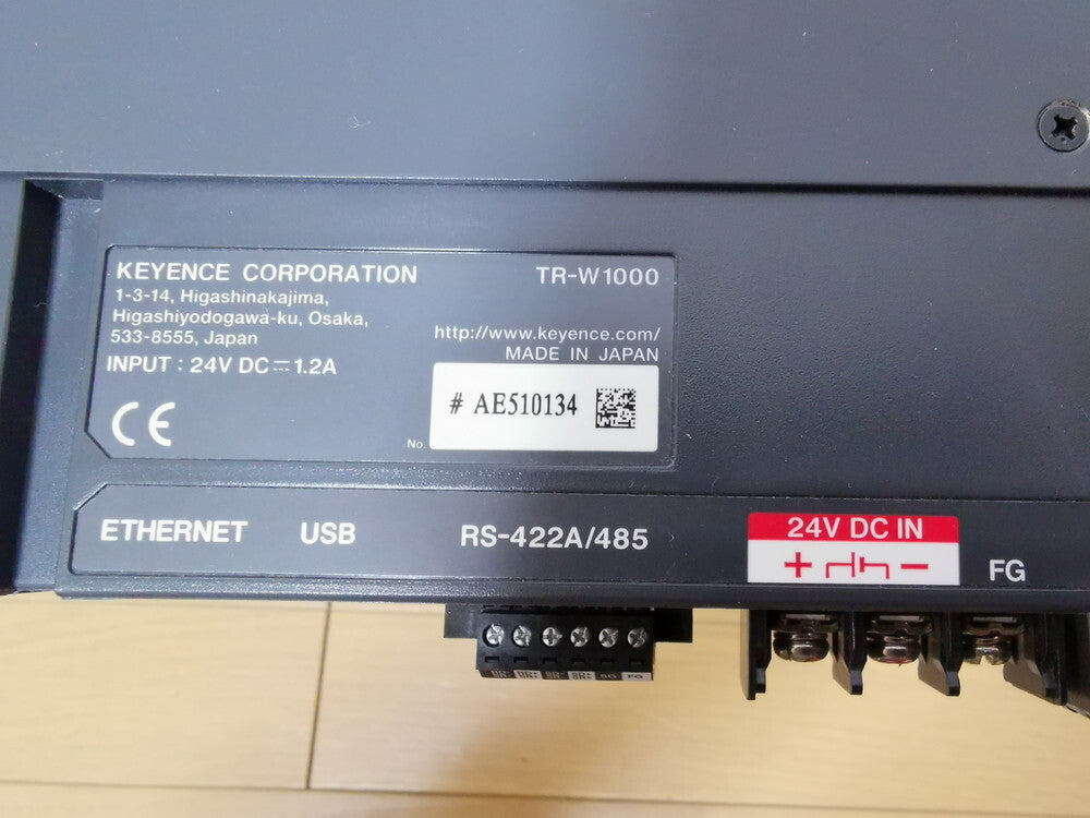Keyence TR-W1000 TR-TH08 Touch Panel Data Recorder 10in [p1217036944]