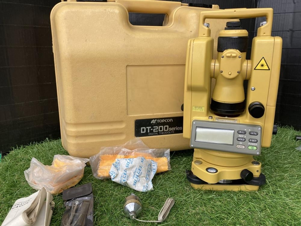 Topcon DT-214 Digital Theodolite (for parts or not working) [r1239271015]