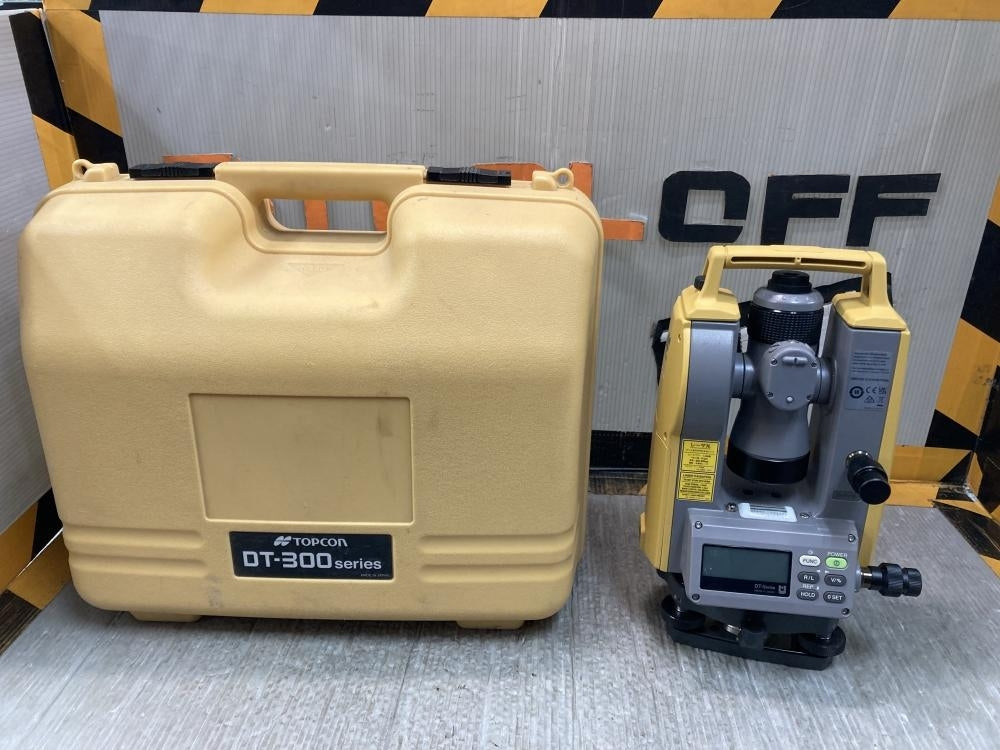 Topcon DT-300 Theodolite Transit (for parts or not working) [b1245532170]