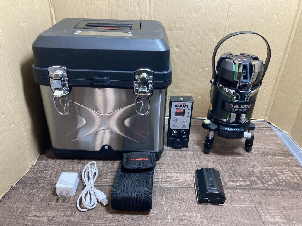 Tajima ZEROG2LSN-KJC Laser Level Receiver with Battery [s1248466765]