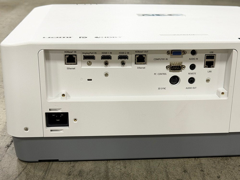 NEC ViewLight NP-PA703UL Projector [b1250146910]