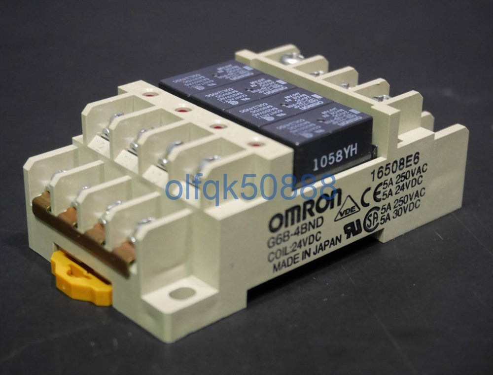 OMRON G6B-4BND Terminal Relay Set of 100 DC24V 24VDC [w1100630651]