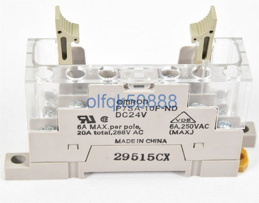 OMRON P7SA-10F-ND Safety Relay Socket DC24V 100 Piece Set [g1100623549]