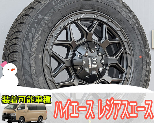 2024 Vehicle Inspection Compliant Studless 200 Series Hiace InFerno Siren 215/65R16 16 Inch [w1205484647]