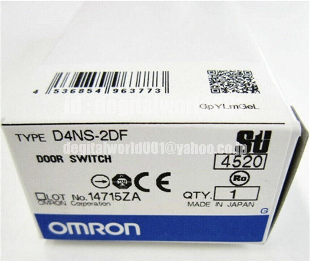 OMRON D4NS-2DF Safety Door Switch/Slide Key Unit - Set of 50 [v1097323396]