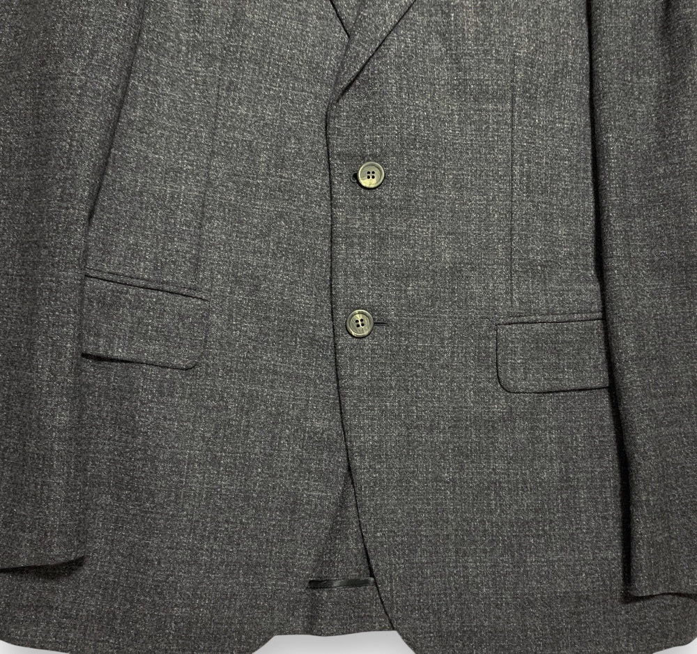 SALE☆Brioni Brioni Size 48 Blissful Comfort Sartoria Method Men's Jacket Charcoal Gray Made in Italy [l1211473161]