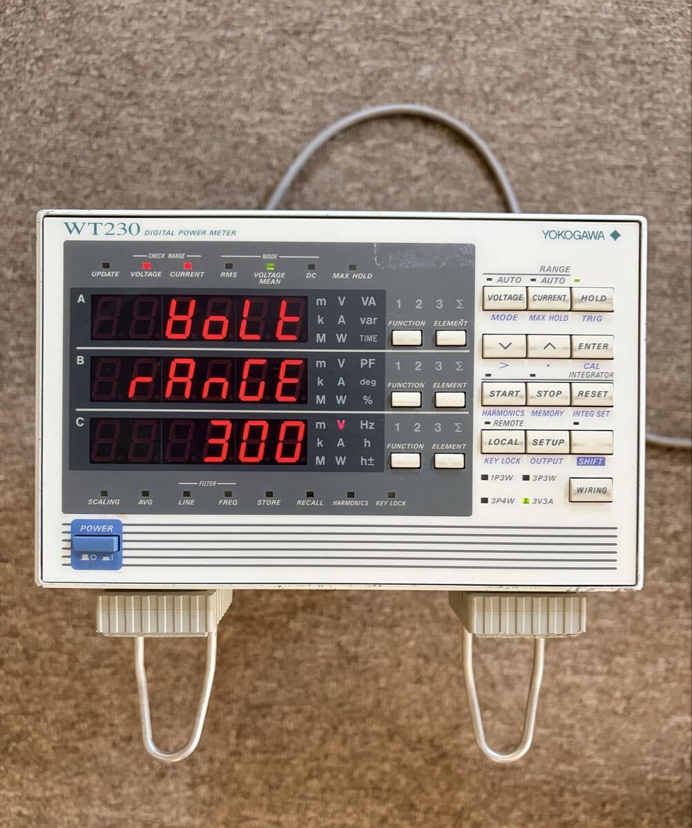 Yokogawa WT230 Digital Power Meter 3-Phase 3-Wire [s1240075993]