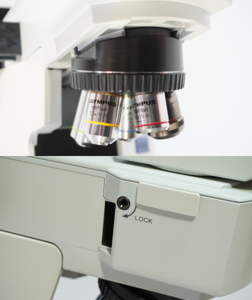 Olympus BX51RF Microscope with MPlanApo 2.5x 50x Objective Lenses [u1213585906]