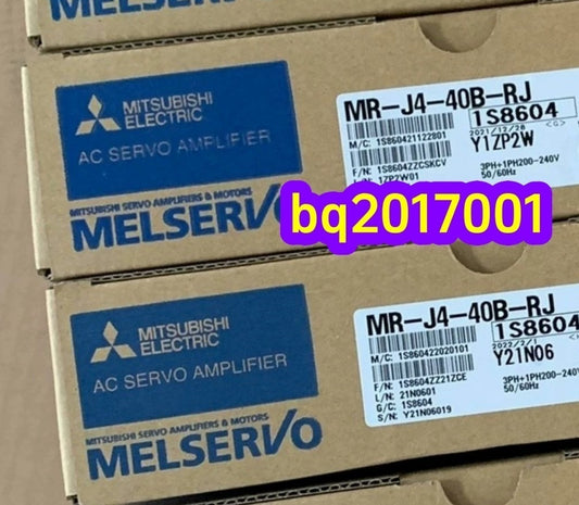 MITSUBISHI MR-J4-40B-RJ Servo Amplifier [r1206056339]