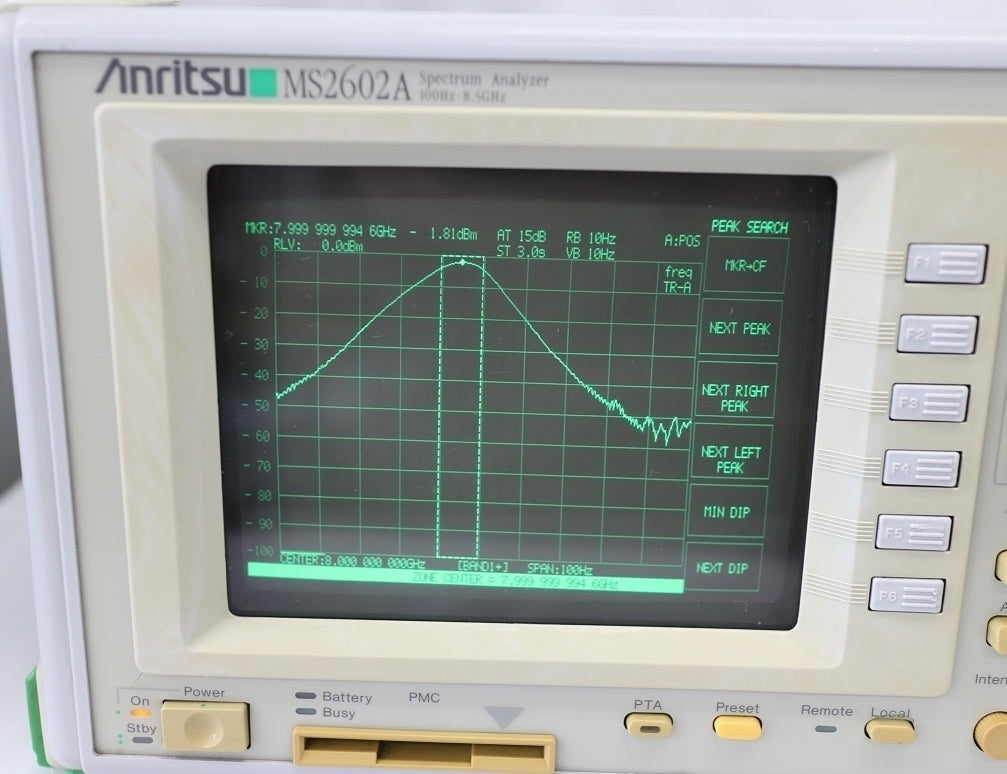 Anritsu MS2602A Spectrum Analyzer 8GHz [x1053842920]