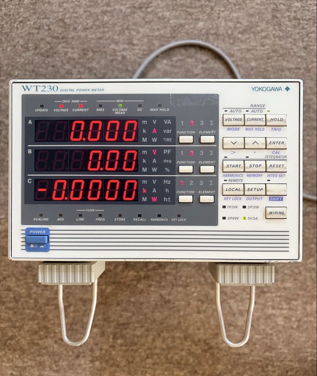 Yokogawa WT230 Digital Power Meter 3-Phase 3-Wire [s1240075993]