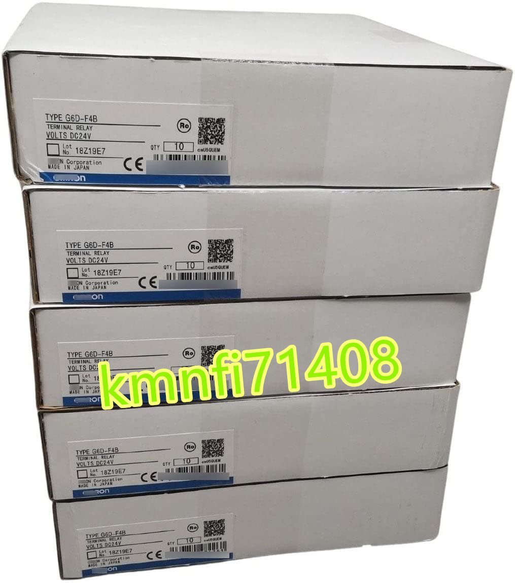 Omron G6D-F4B Terminal Relay Set of 50 DC24V [t1217938130]