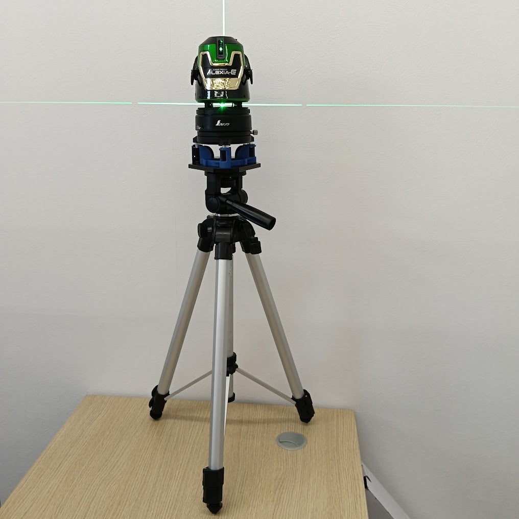 Shinwa LEXIA-E 51AR Laser Level Automatic Tracking with Receiver Tripod Case Set [k1246103344]