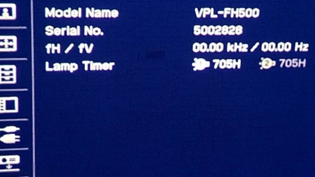 Sony VPL-FH500 Data Projector with VPLL-Z4025 Lens [w1110063403]