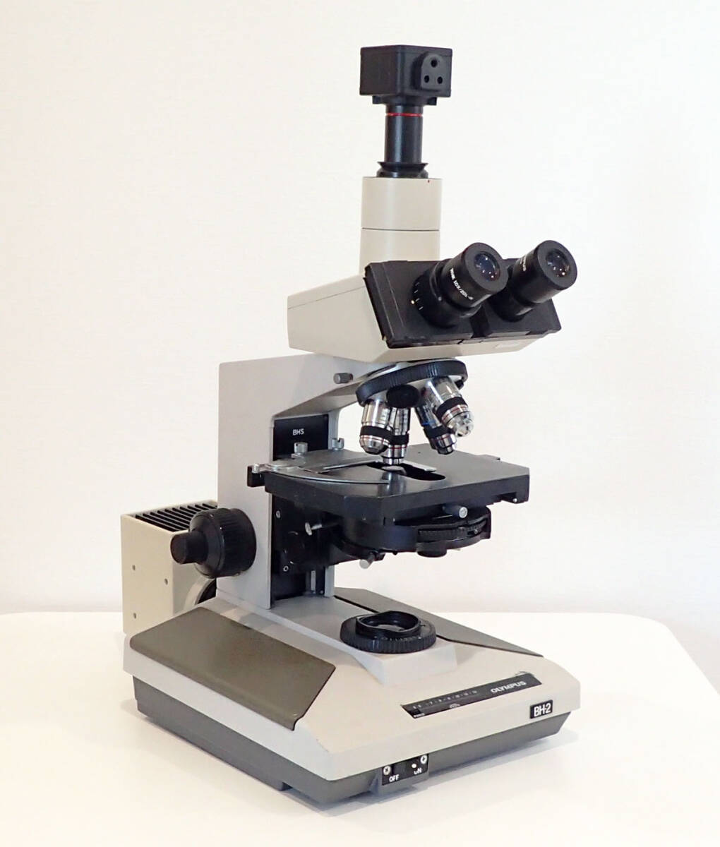 Olympus BH2 Phase Contrast Microscope Digital Camera Set for Bacteria Blood Observation Dentistry [s1213742616]