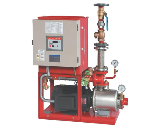 EBARA 40MEFU453.7A Fire Extinguishing Pump Unit with Control Panel 50Hz 3-phase 200V 3.7kw [d1179555703]