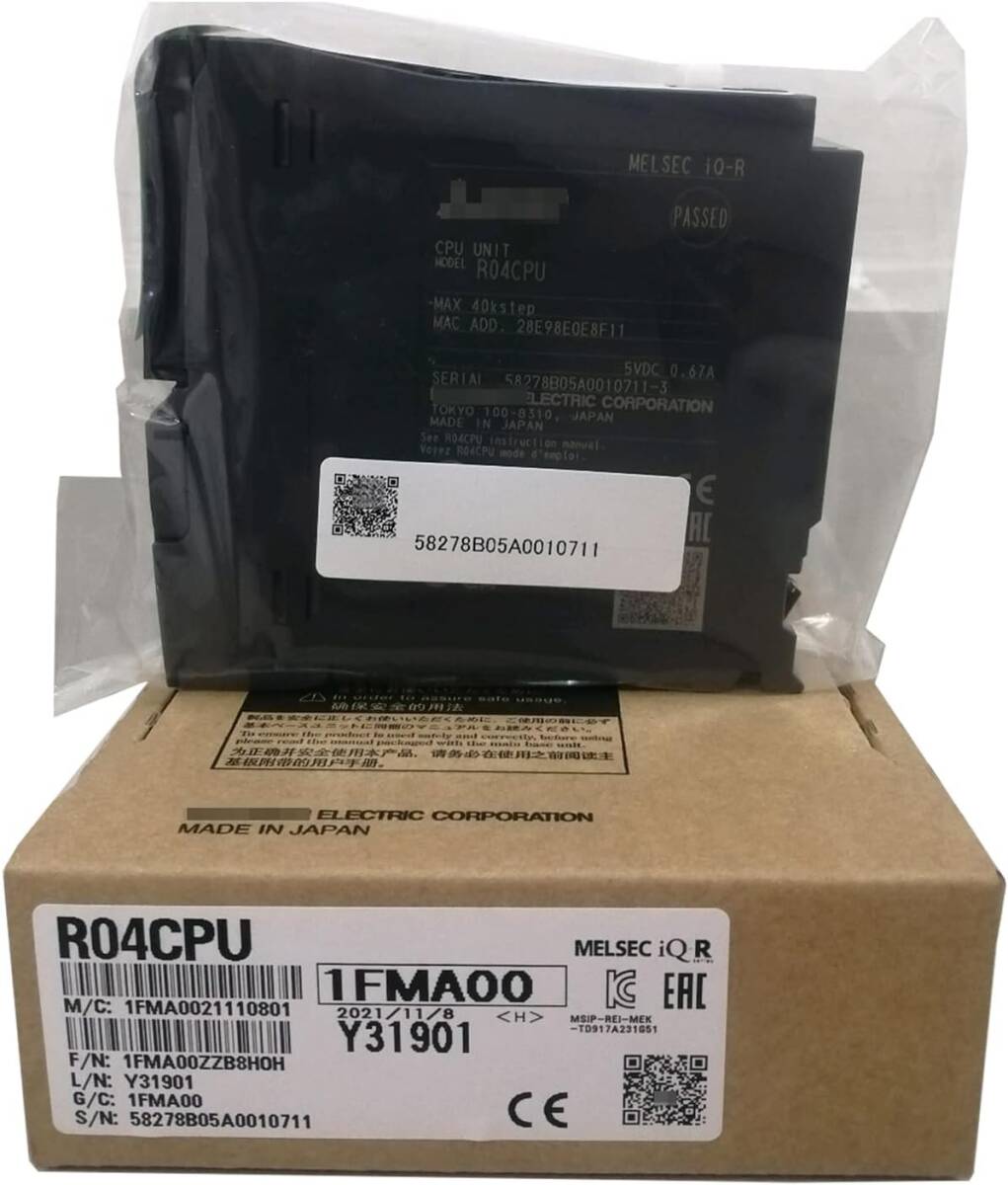 Mitsubishi Electric R04CPU PLC CPU Unit [q1142251687]