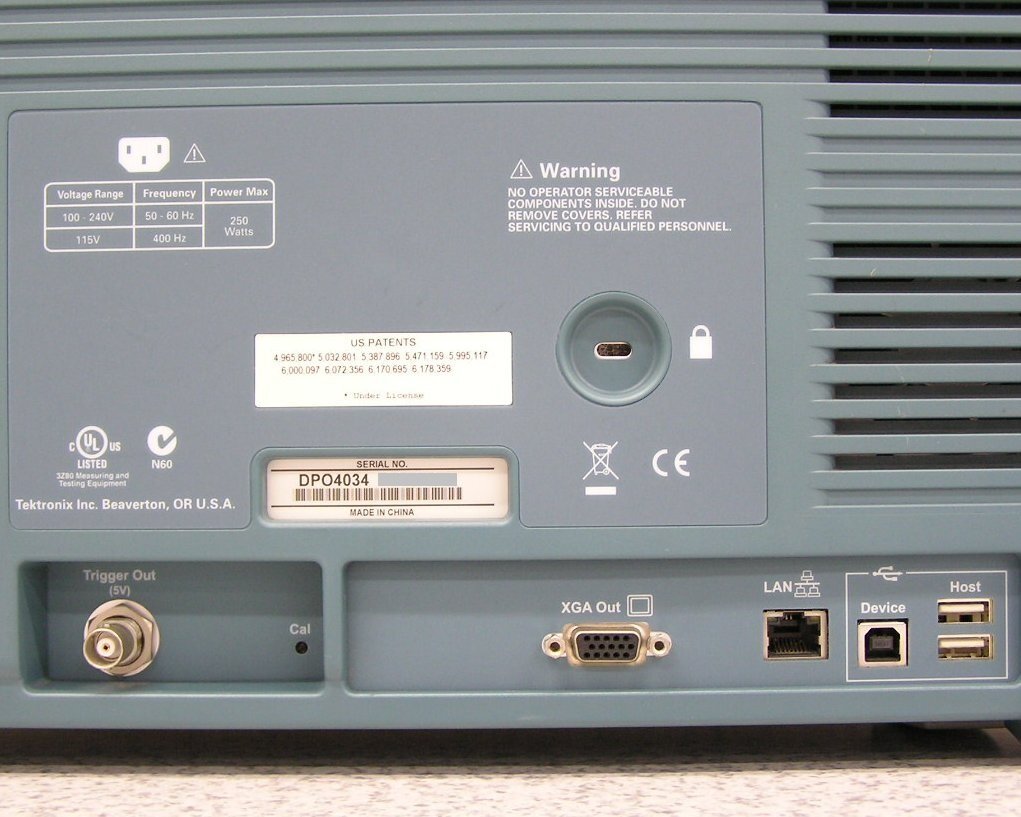 Tektronix DPO4034 Digital Oscilloscope DPO4000 Series Includes 2 Probes [j1194771876]