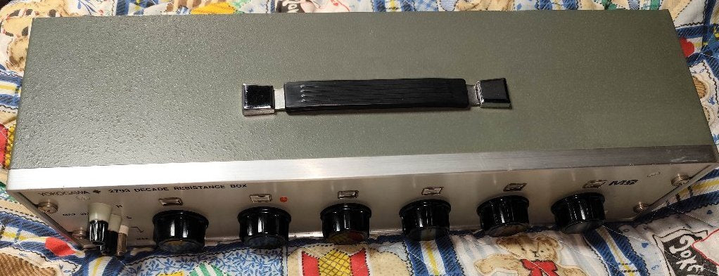 Yokogawa 2793-03 6-Dial Variable Resistor 0-111M ohm [q1169006381]