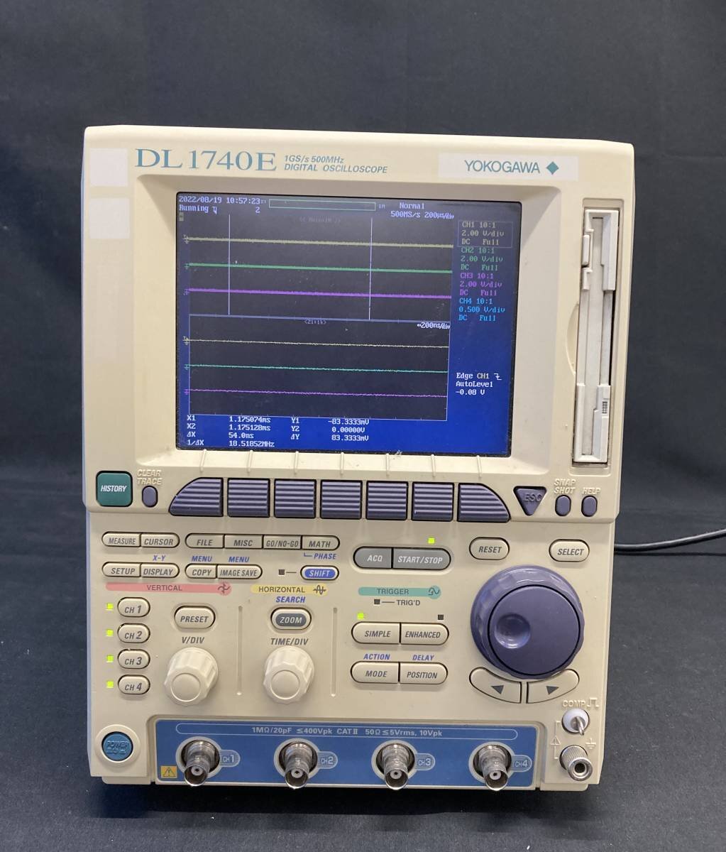 Yokogawa DL1740E Digital Oscilloscope 1GS/s 500MHz [o1129395163]