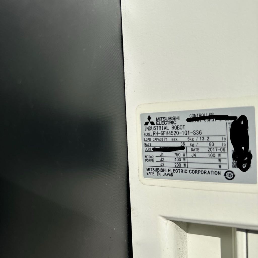 Mitsubishi Electric RH-6FH4520-1Q1-S36 Robot with CR751-Q Controller [o1121665122]