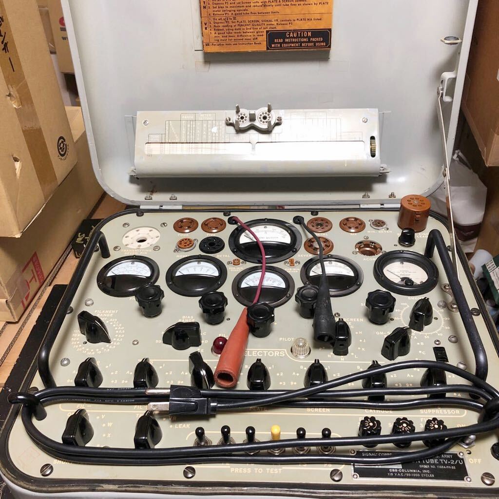 TV-2/U Tube Tester [w1133127761]
